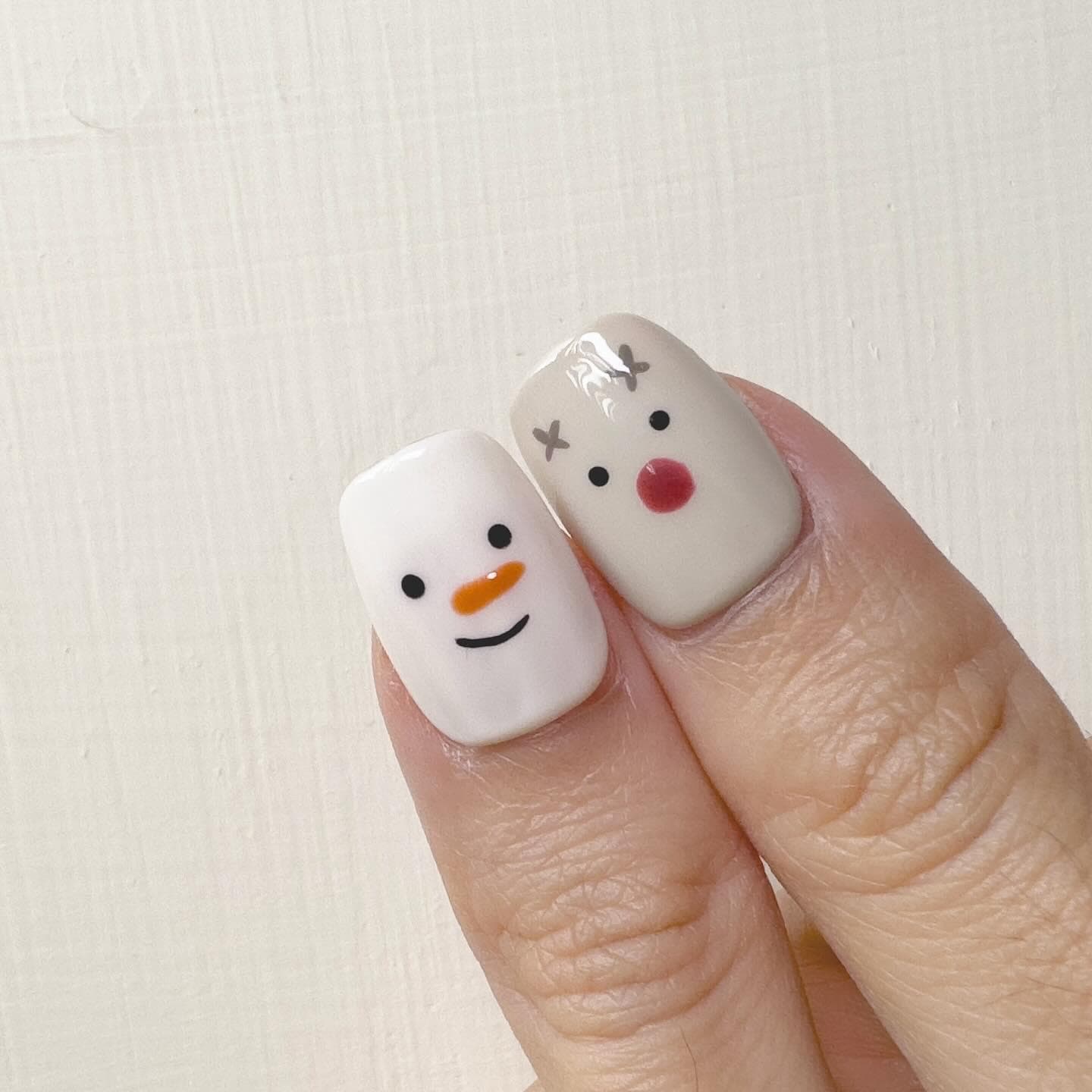 穿戴甲 34 | xmas friends 🧡 的照片